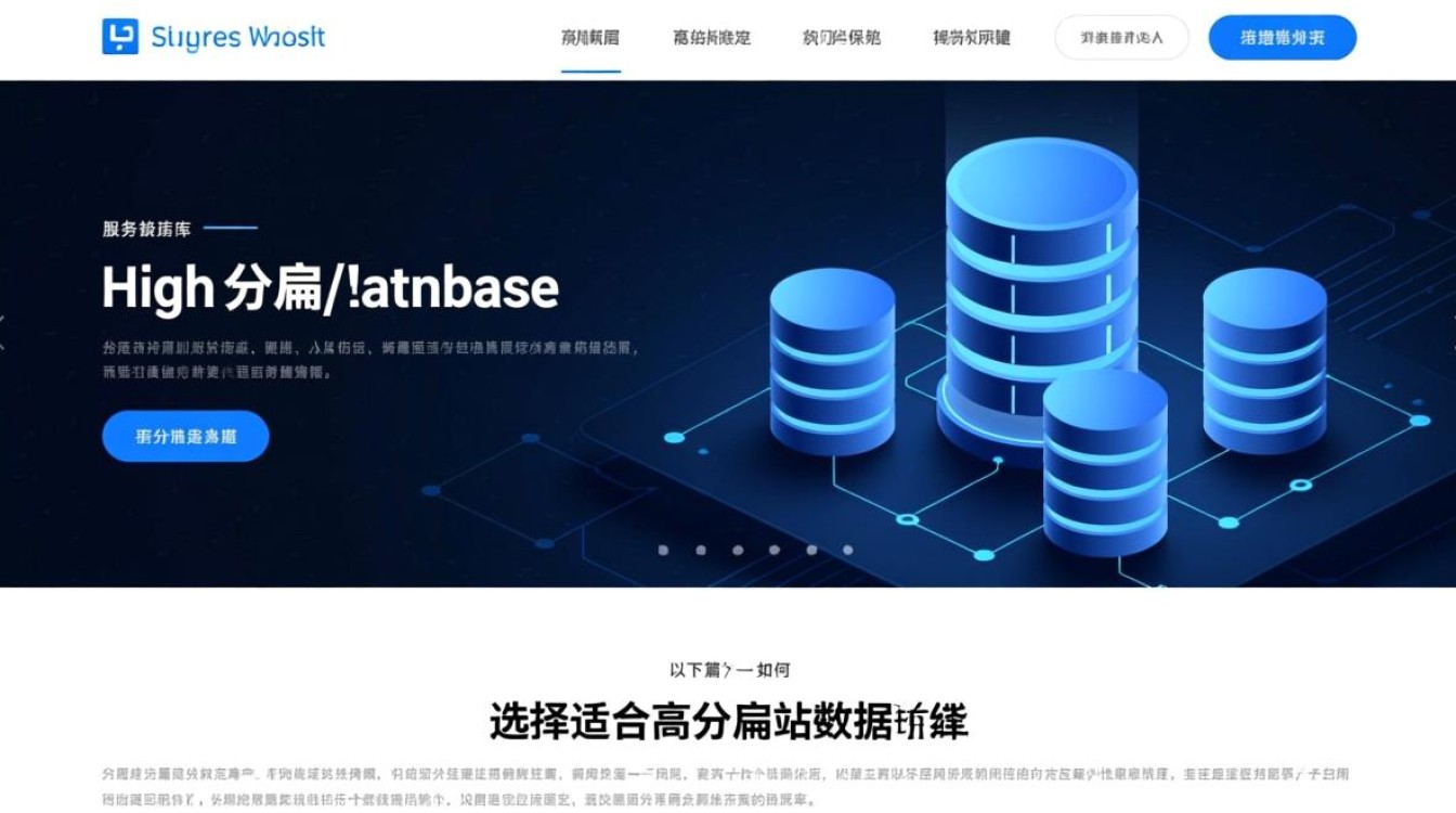 有哪些优质文章详细解析服务网站选择高并发数据库的要点? 有哪些优质文章详细解析服务网站选择高并发数据库的要点?