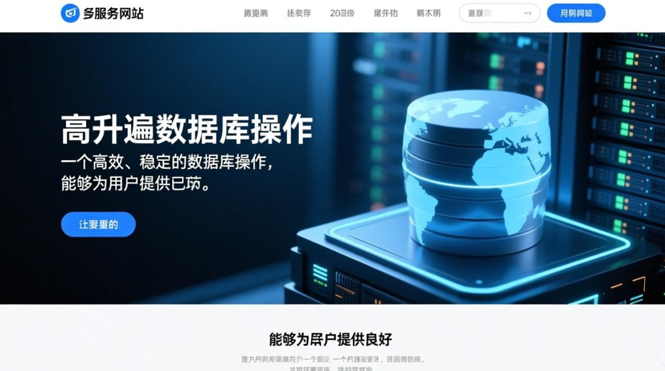 如何高效选择服务网站以应对高并发数据库操作挑战？