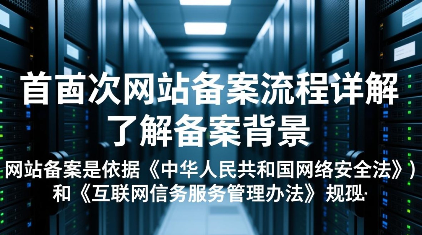 服务器首次网站备案流程中，有哪些关键步骤和注意事项？