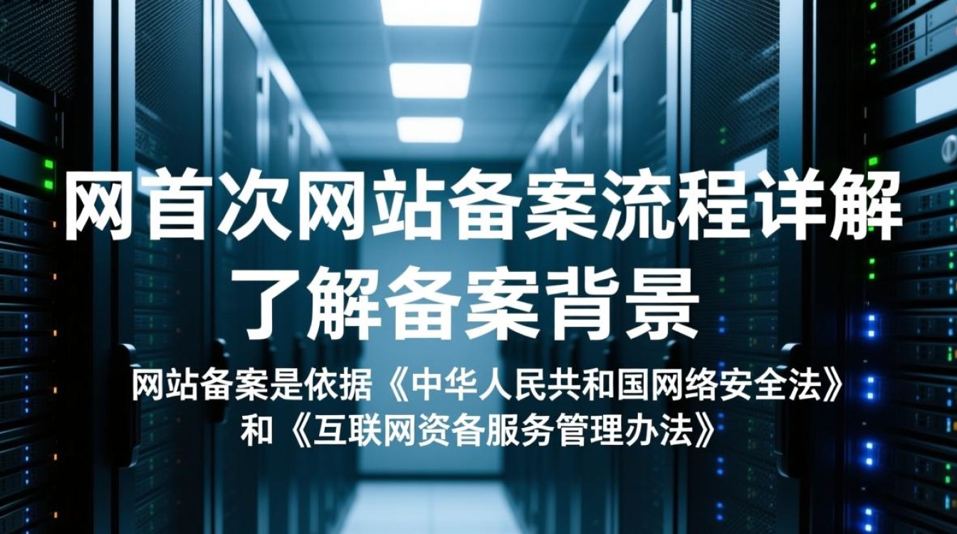 服务器首次网站备案流程中，有哪些关键步骤和注意事项？