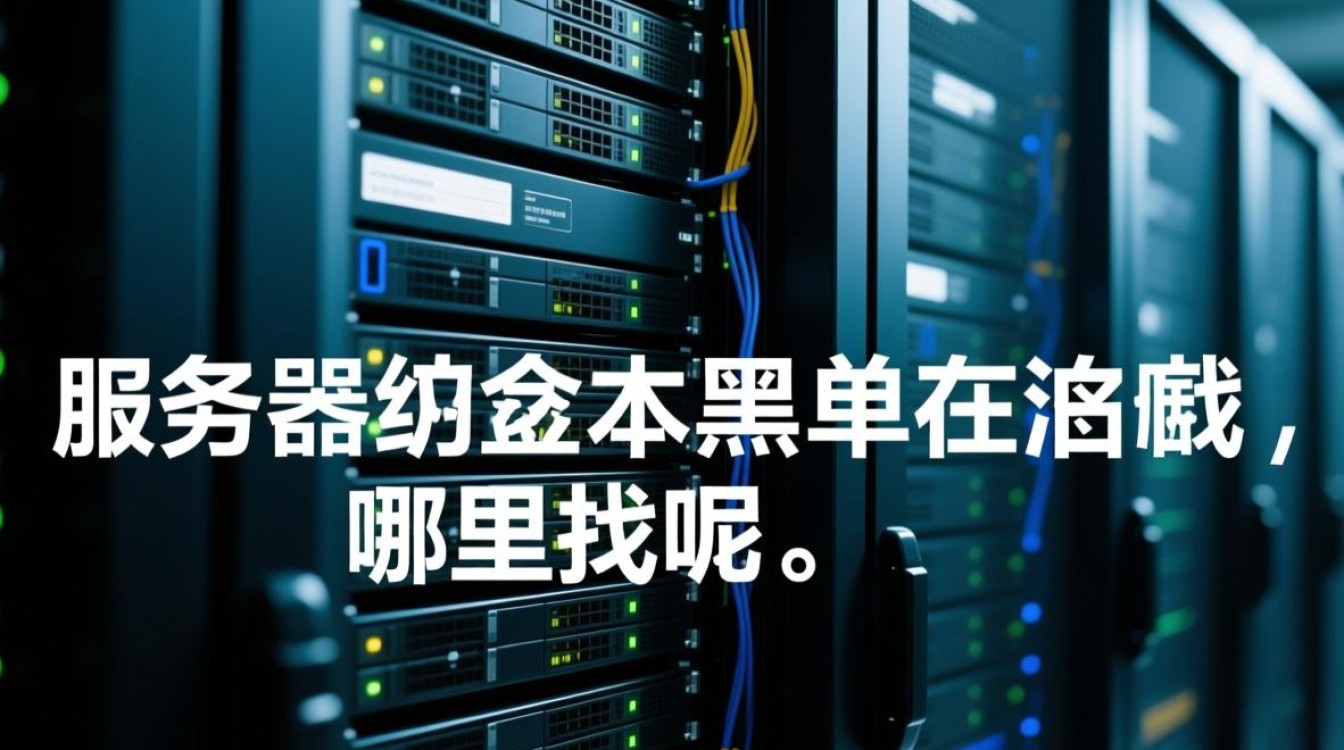 服务器黑名单具体位置是哪里?如何查找和识别? 服务器黑名单具体位置是哪里?如何查找和识别?