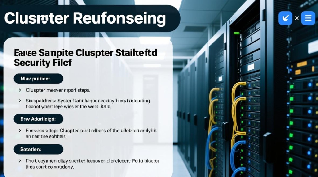 服务器集群重启的正确步骤和注意事项有哪些？