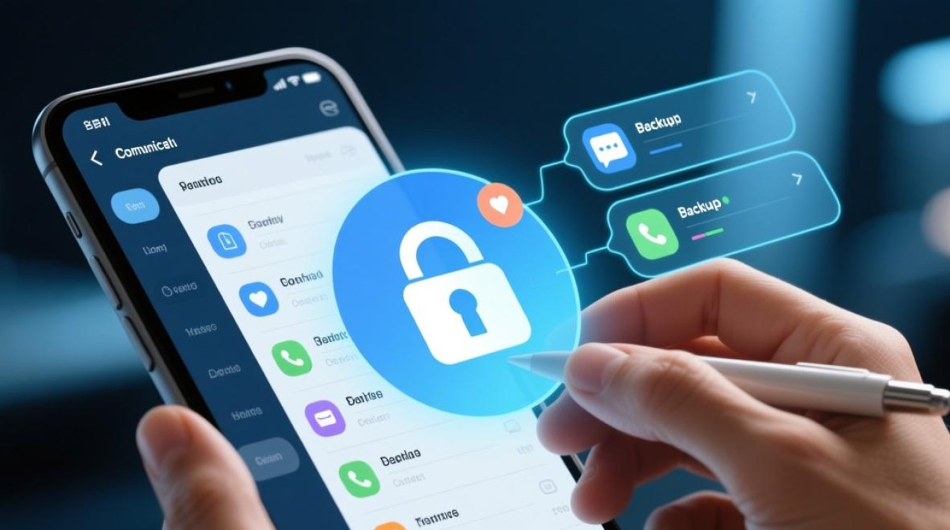 如何确保服务中通信录的安全备份与恢复？