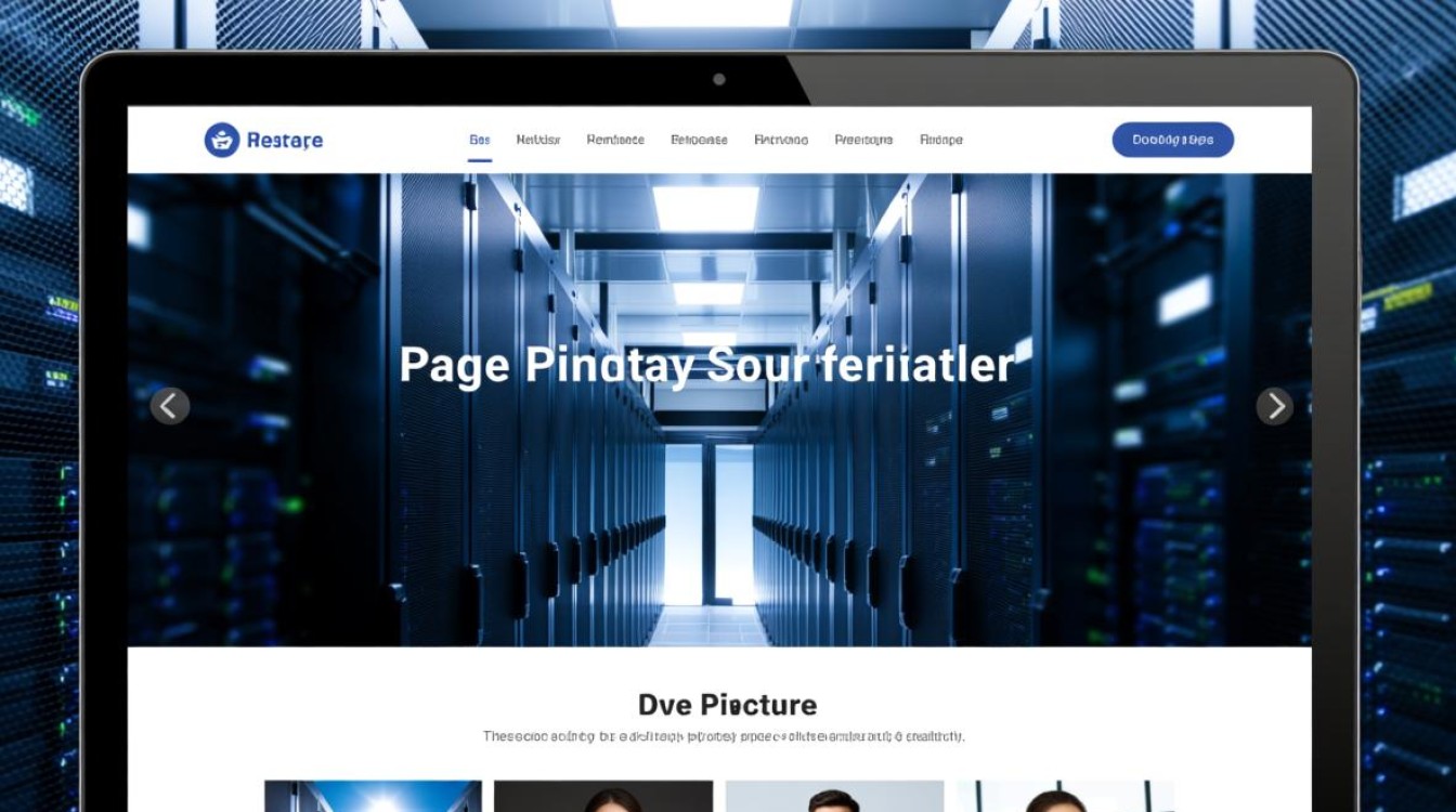 为何服务器页面会意外显示自身图片？技术故障还是特殊设置？