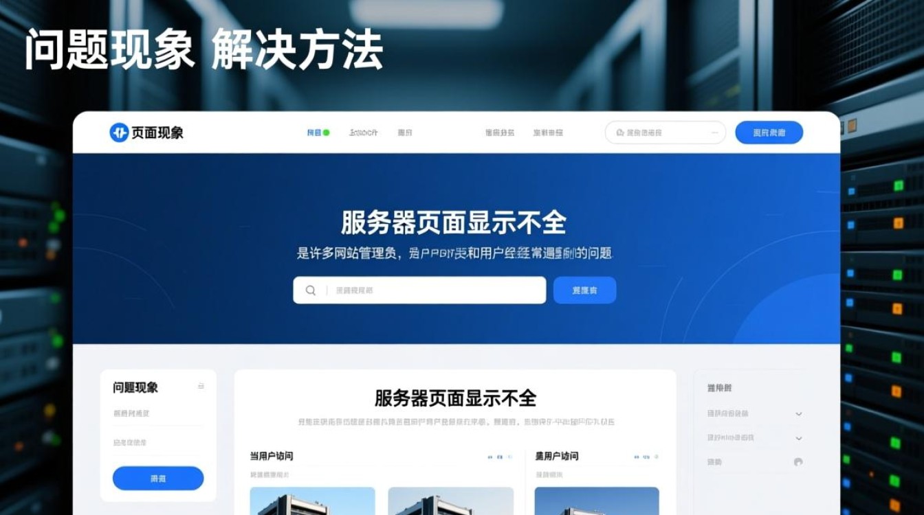 为何我的服务器页面总是显示不全?技术难题解析与解决方法? 为何我的服务器页面总是显示不全?技术难题解析与解决方法?