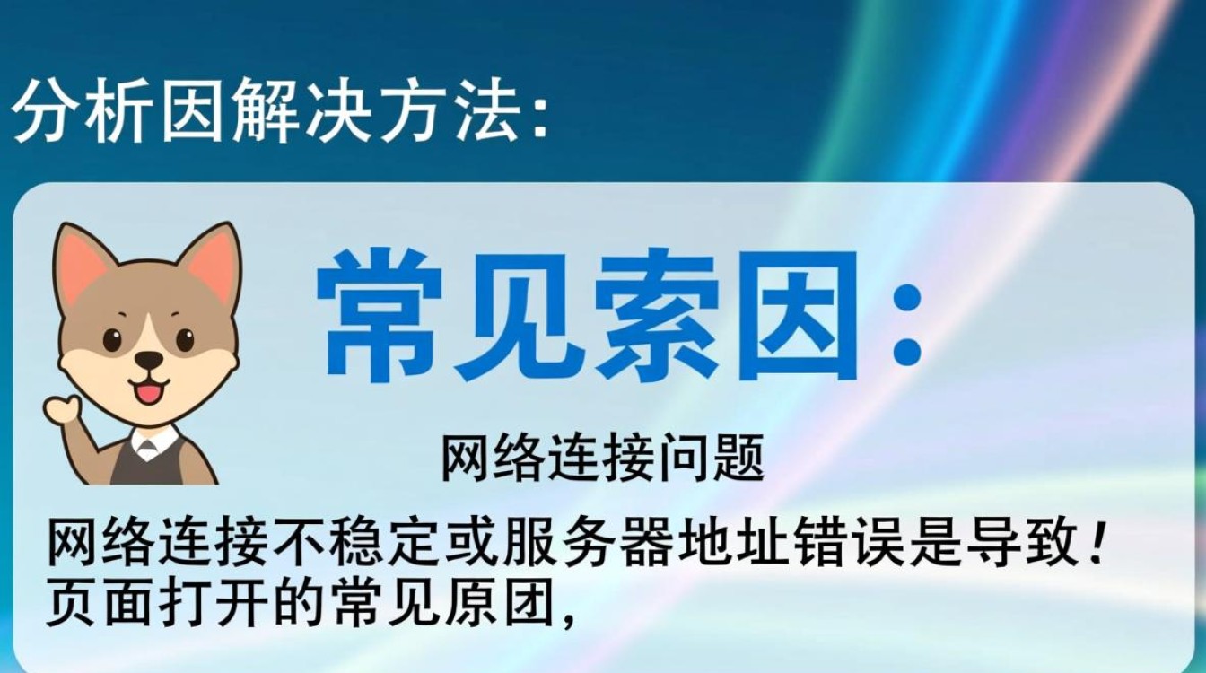 为什么我的服务器页面总是打不开?原因排查与解决方案全解析? 为什么我的服务器页面总是打不开?原因排查与解决方案全解析?