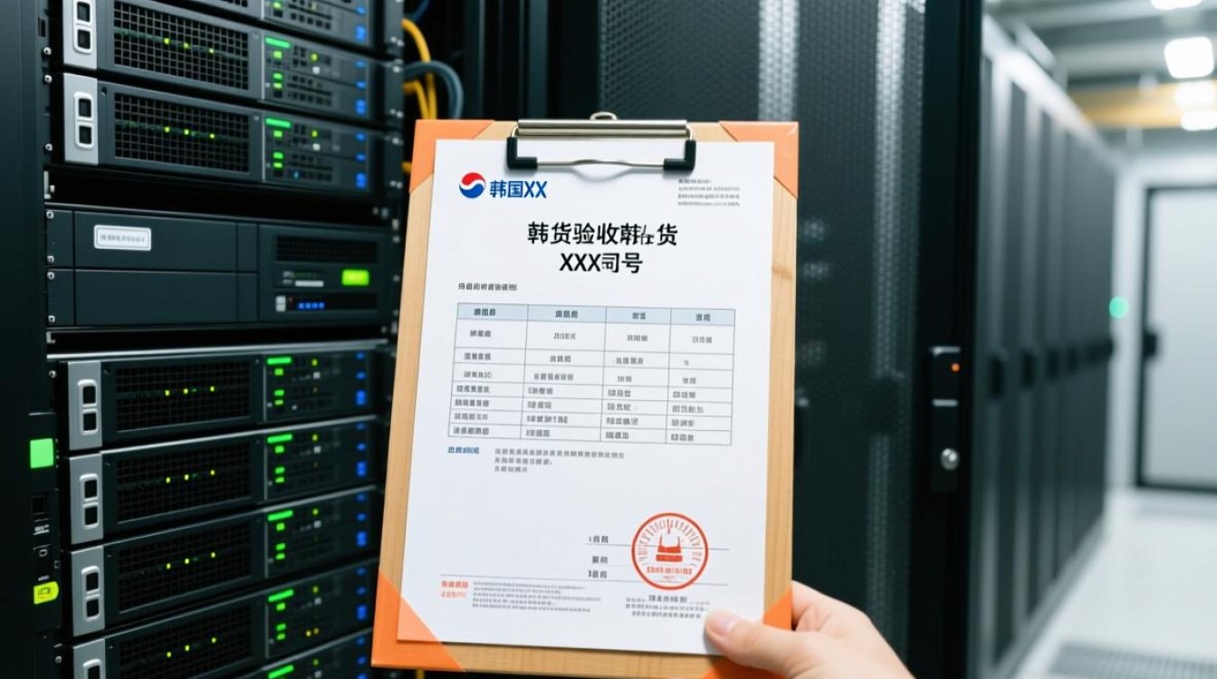服务器韩货验收报告