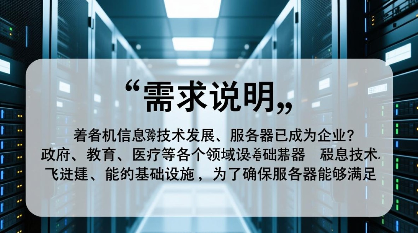 服务器需求说明中未提及的关键点有哪些？详细需求分析揭秘