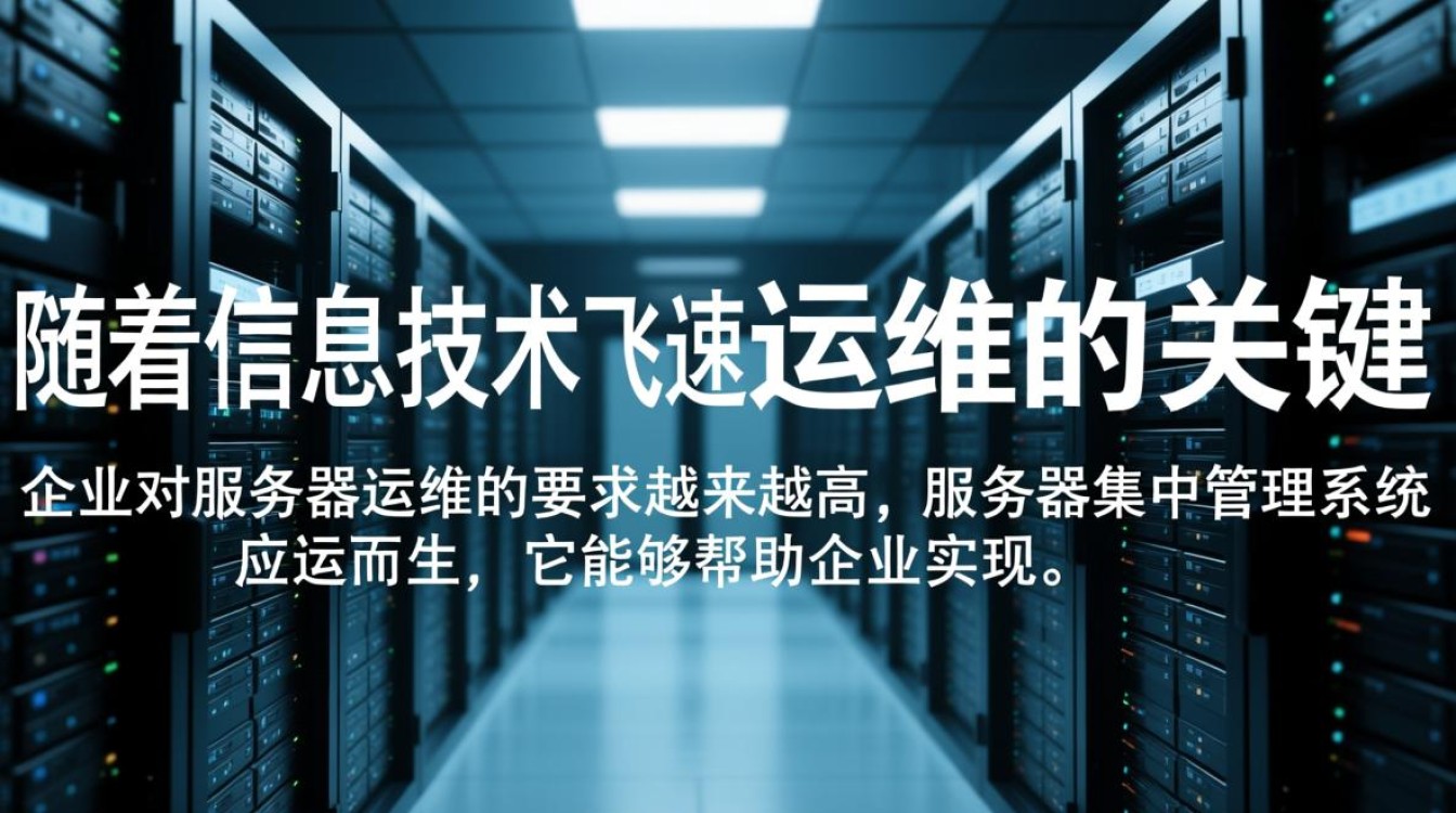 服务器集中管理系统如何优化企业IT资源管理效率？