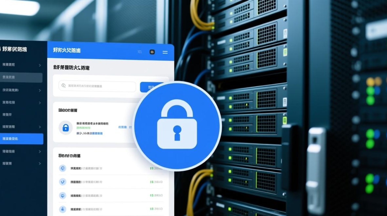 如何轻松进入并管理服务器防火墙设置界面？
