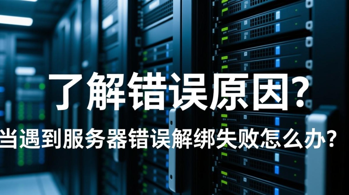 服务器错误导致解绑失败？教你快速排查与解决妙招