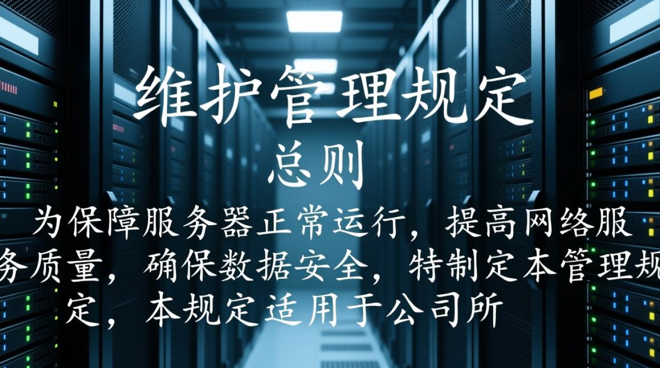 服务器维护管理规定中，有哪些细节容易被忽视的疑问点？