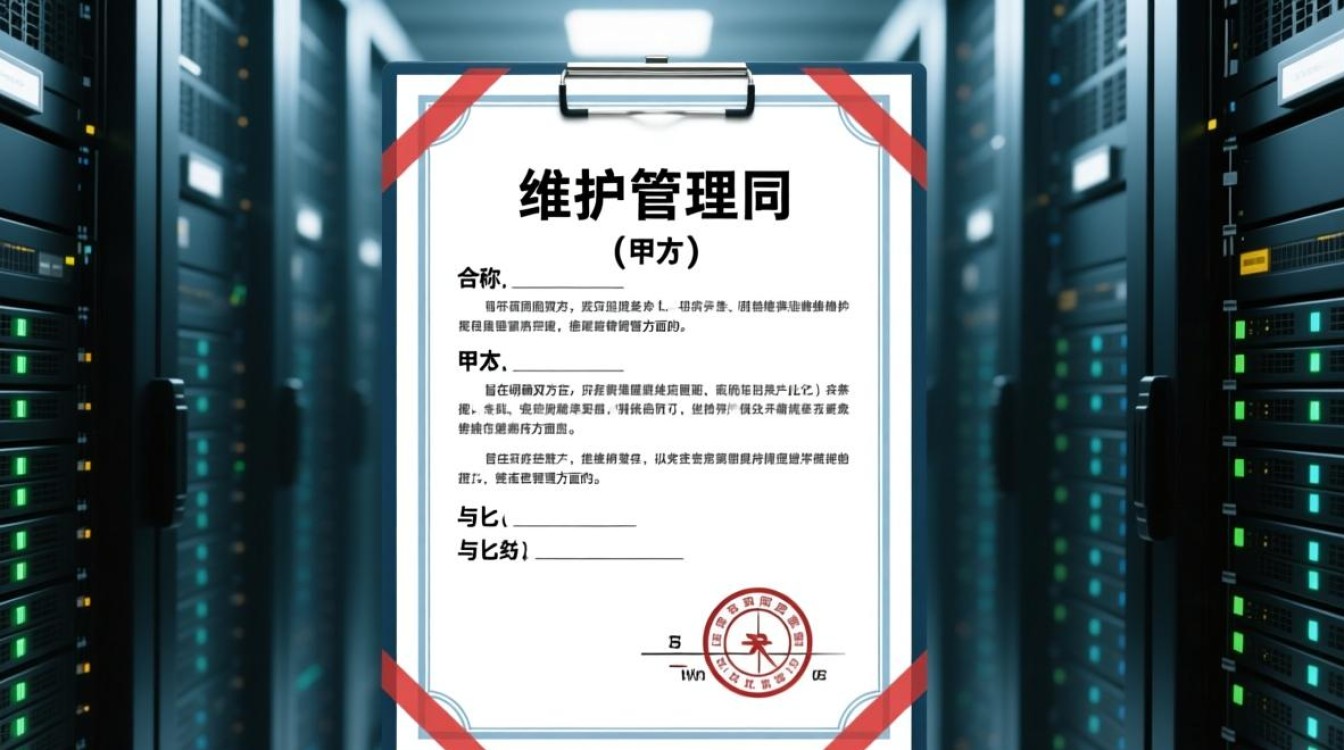 服务器维护管理合同中，有哪些关键条款需要注意？