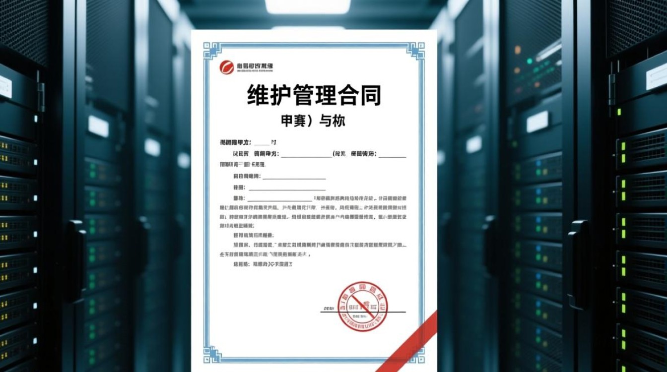 服务器维护管理合同中，有哪些关键条款需要注意？