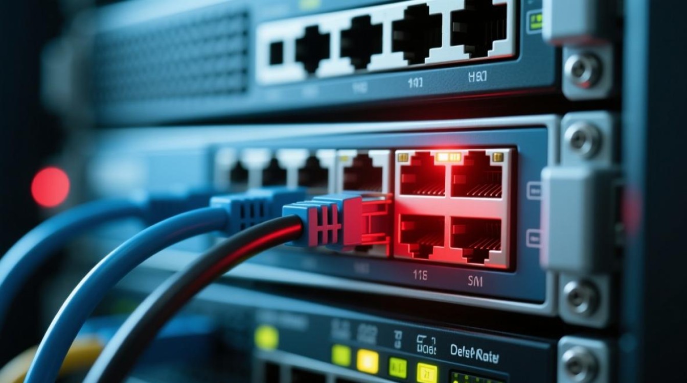 服务器网口红灯亮起，是何原因导致？快速排查指南揭秘！