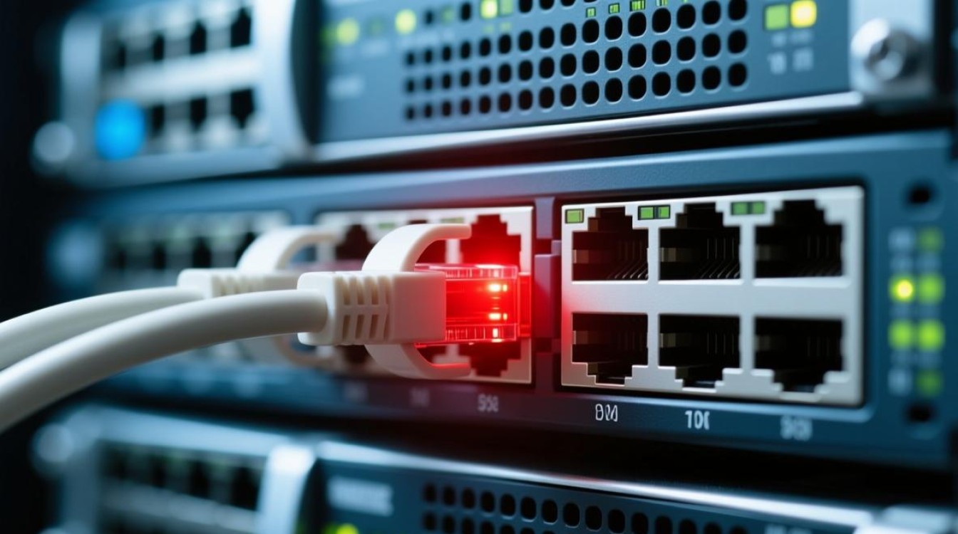 服务器网口红灯亮起，是何原因导致？快速排查指南揭秘！