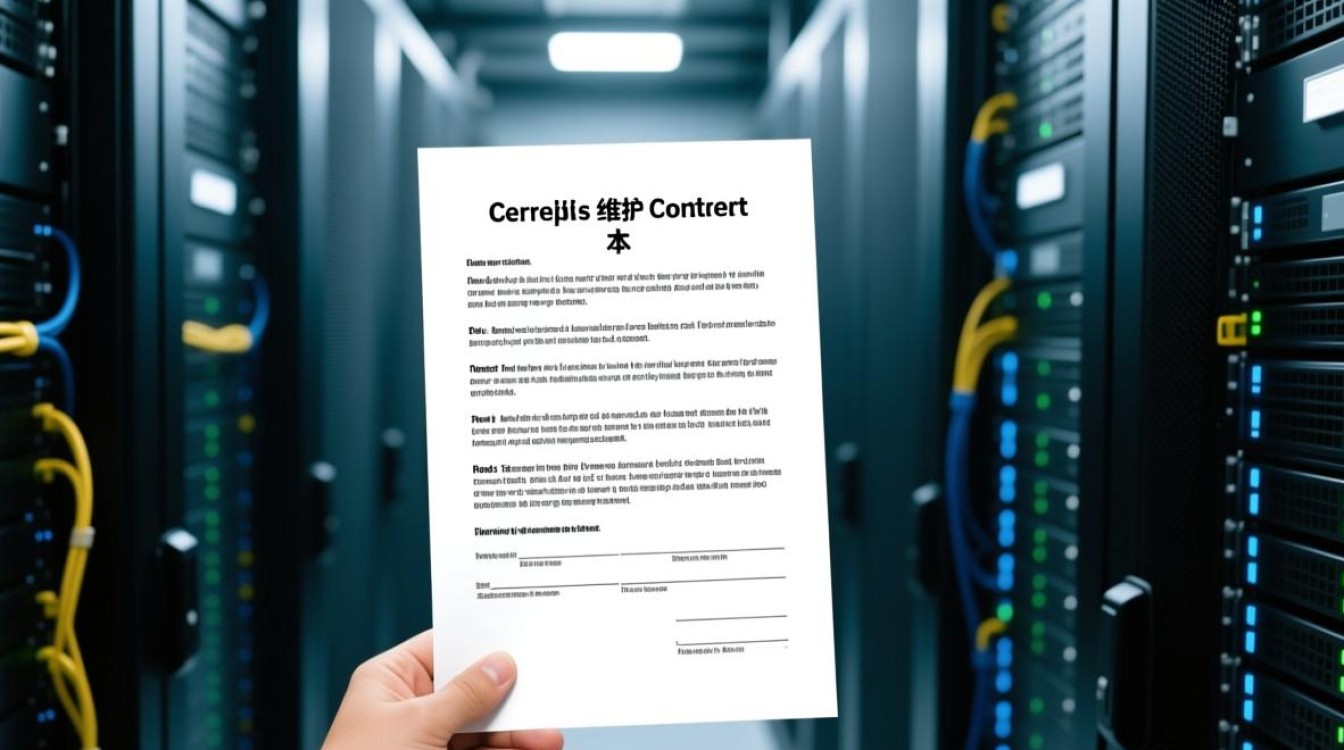 服务器维护合同范本中，有哪些关键条款需要注意和疑问点？