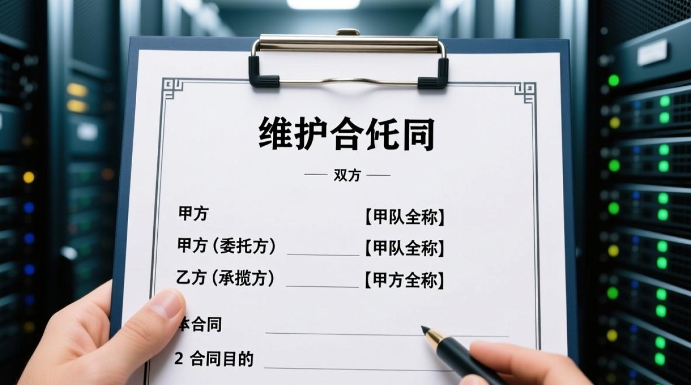 服务器维护合同书中,维护期限和费用标准如何确定? 服务器维护合同书中,维护期限和费用标准如何确定?