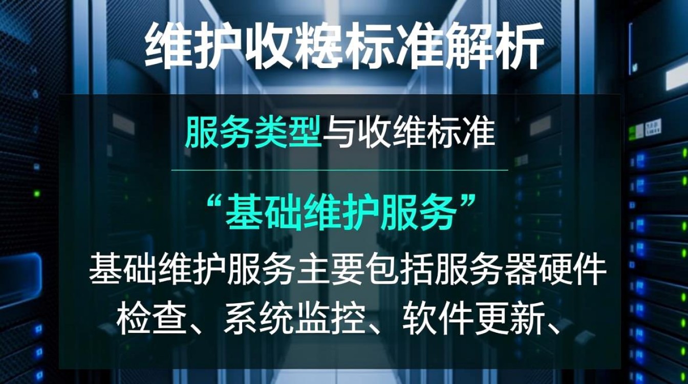 服务器维护收费标准之谜，如何界定合理性与透明度？