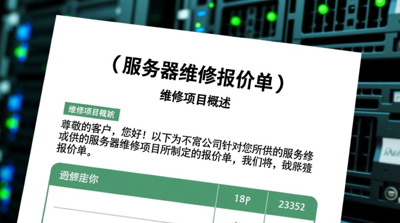 服务器维修报价单中隐藏的哪些费用明细让人质疑价格合理性? 服务器维修报价单中隐藏的哪些费用明细让人质疑价格合理性?
