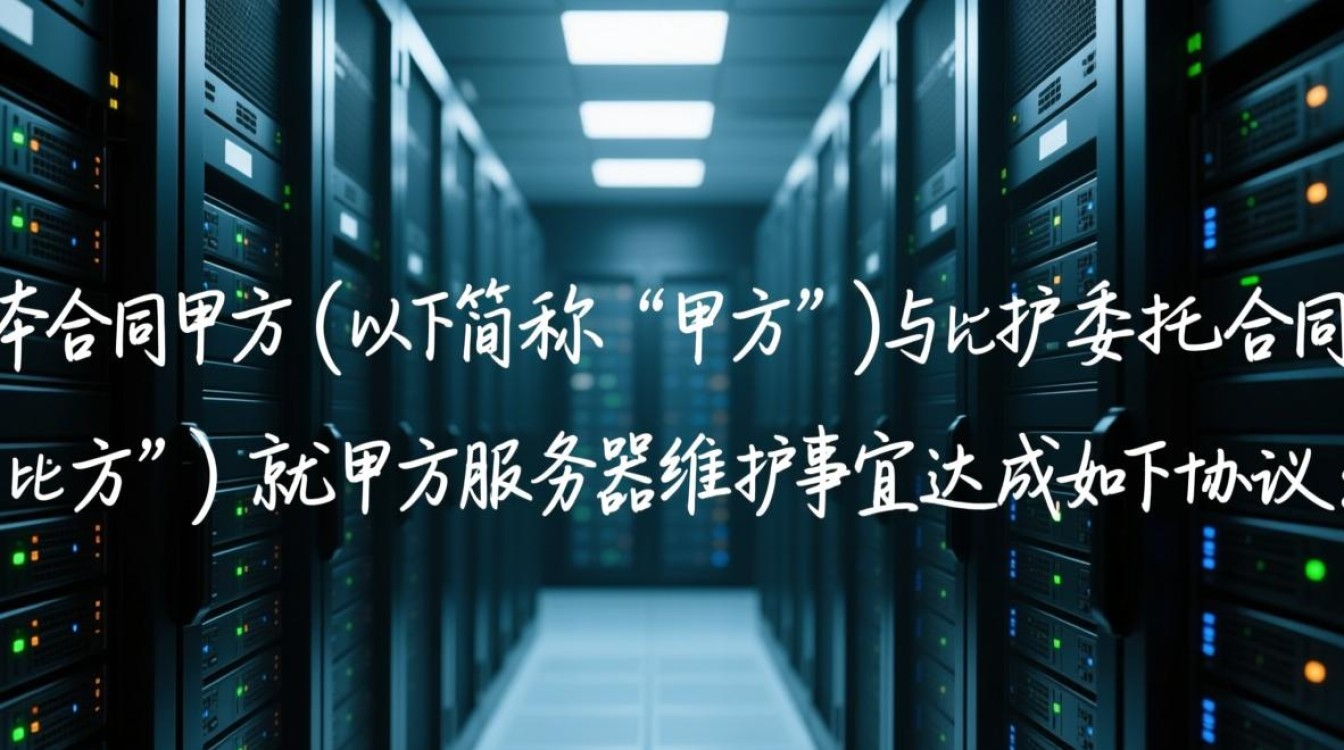 服务器维护委托合同中应包含哪些关键条款及注意事项? 服务器维护委托合同中应包含哪些关键条款及注意事项?