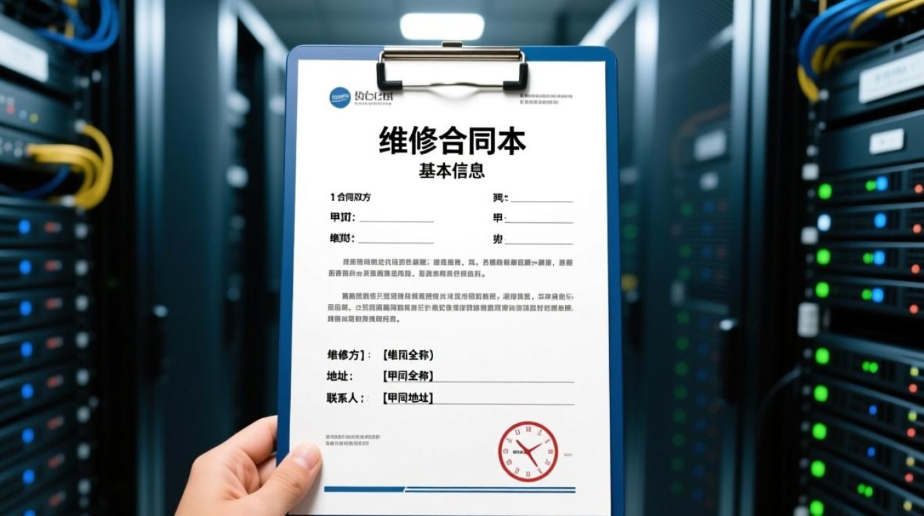 服务器维修合同范本包含哪些关键条款?维修合同应注意哪些细节? 服务器维修合同范本包含哪些关键条款?维修合同应注意哪些细节?