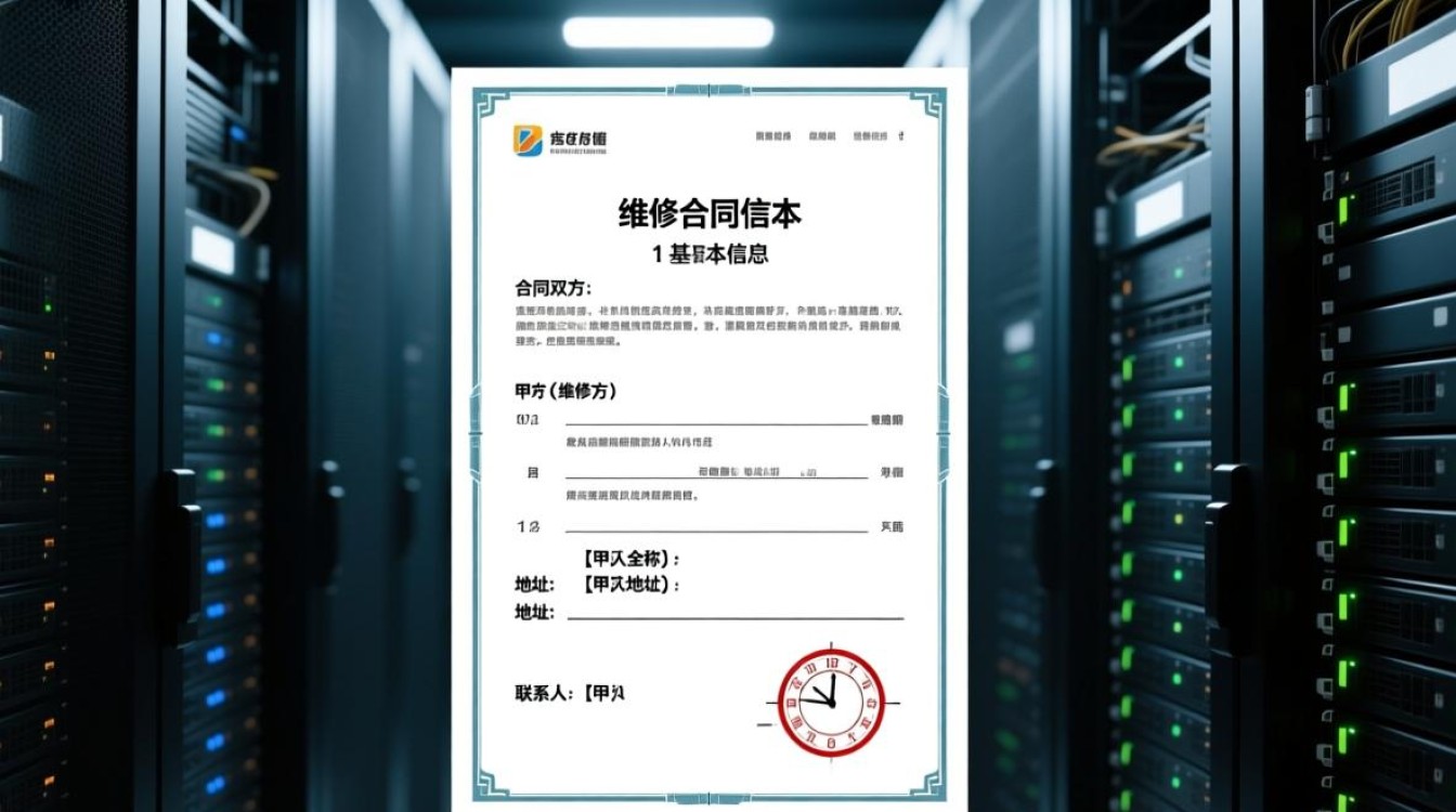 服务器维修合同范本包含哪些关键条款?维修合同应注意哪些细节? 服务器维修合同范本包含哪些关键条款?维修合同应注意哪些细节?