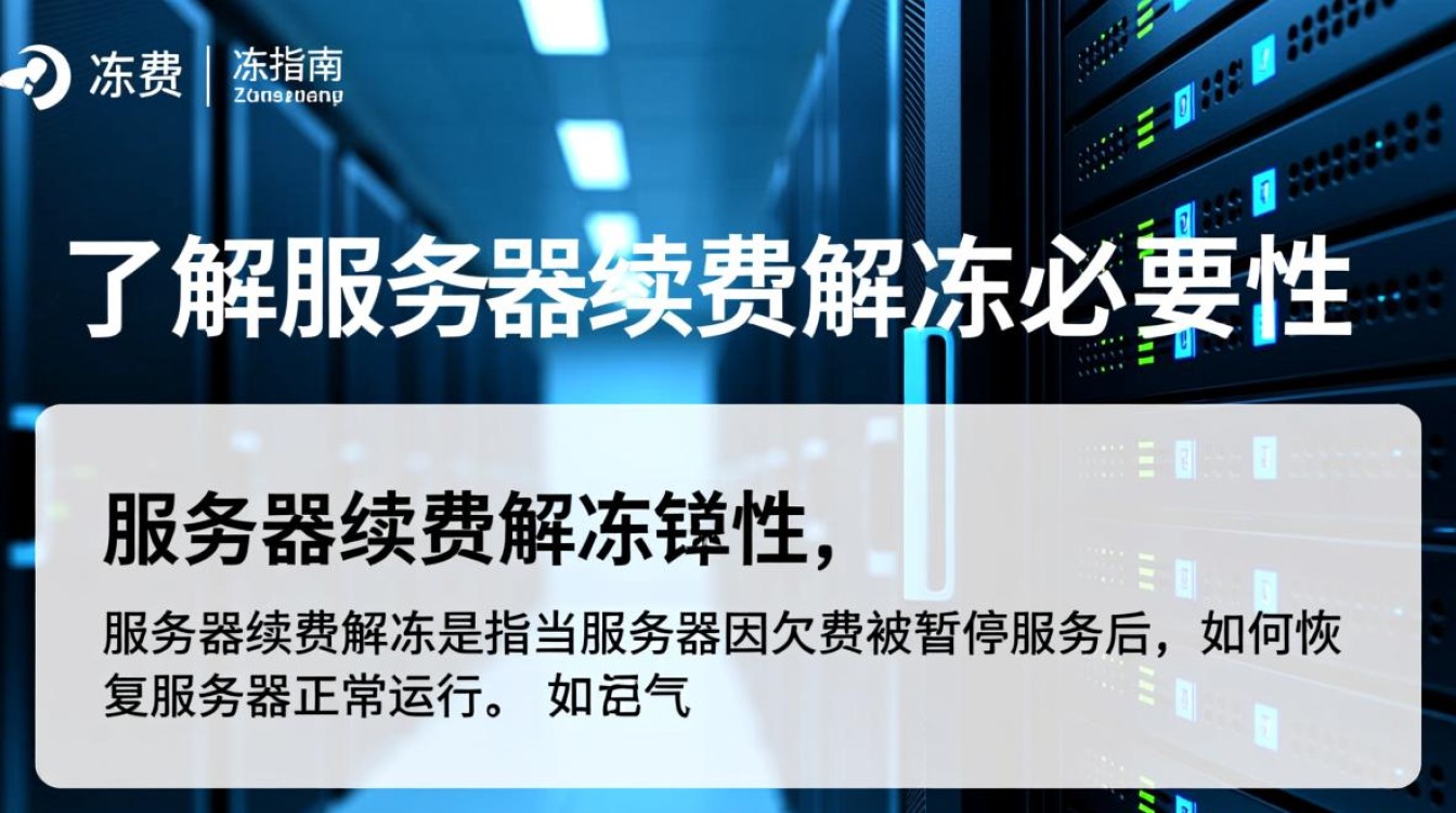 服务器续费为何会冻结?解冻续费有哪些具体步骤和方法? 服务器续费为何会冻结?解冻续费有哪些具体步骤和方法?