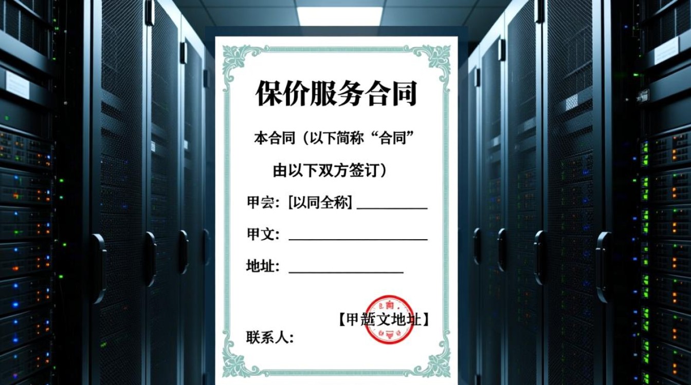 服务器维保服务合同中应包含哪些关键条款和疑问点？