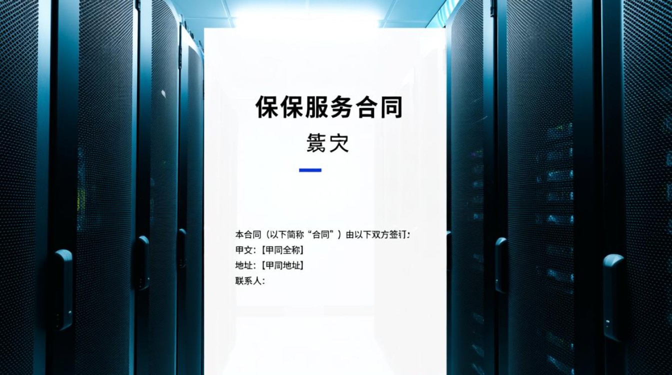 服务器维保服务合同中应包含哪些关键条款和疑问点？