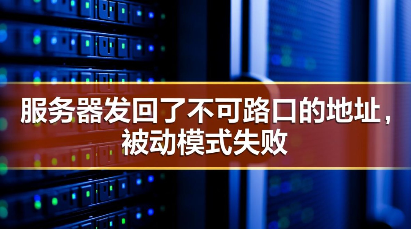 服务器地址无法路由,被动模式失败,问题究竟出在哪里? 服务器地址无法路由,被动模式失败,问题究竟出在哪里?