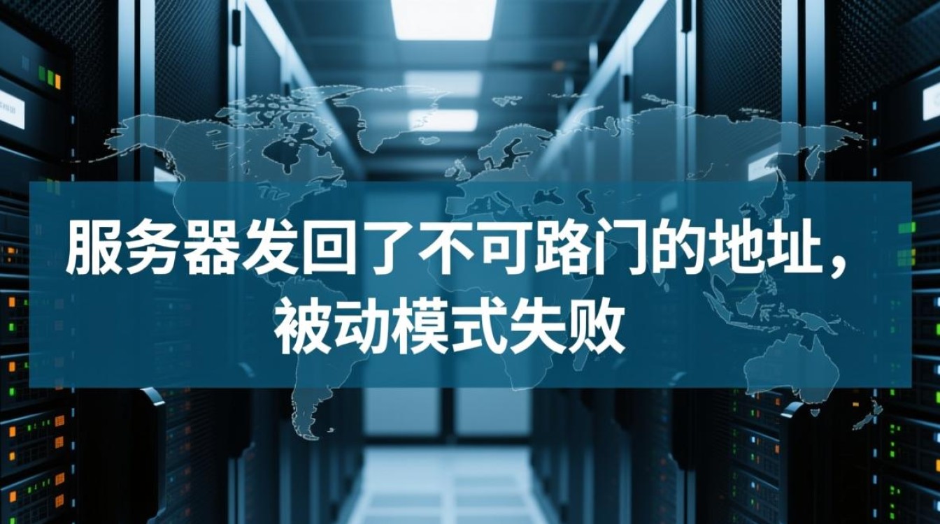 服务器地址无法路由,被动模式失败,问题究竟出在哪里? 服务器地址无法路由,被动模式失败,问题究竟出在哪里?