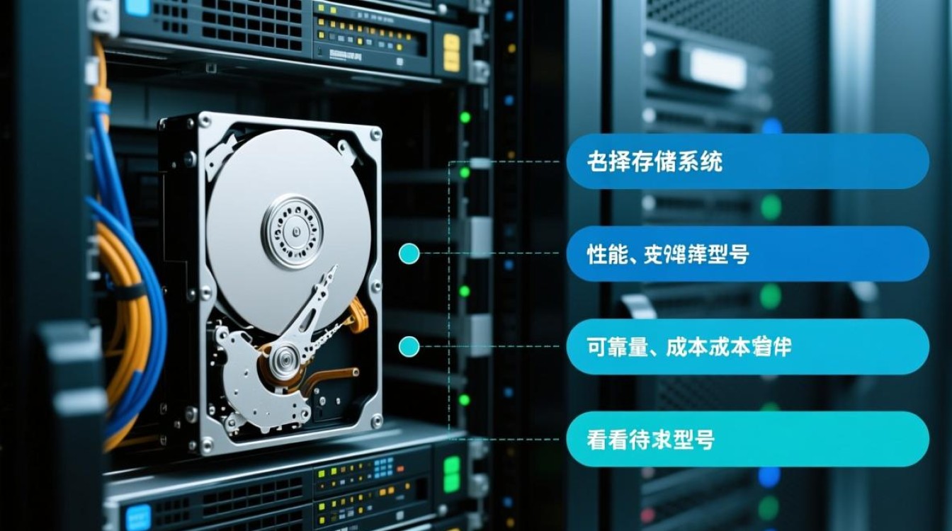 服务器存储配置时，究竟该从哪些方面来审视硬盘型号？