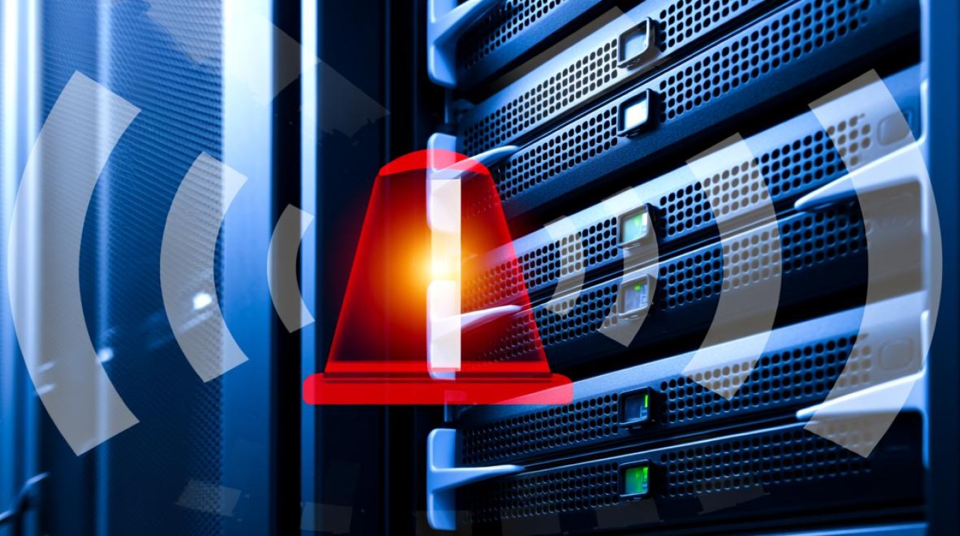 服务器发出警报声