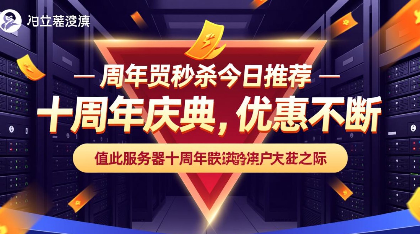 服务器十周年庆秒杀,今日推荐哪些热门产品值得关注? 服务器十周年庆秒杀,今日推荐哪些热门产品值得关注?
