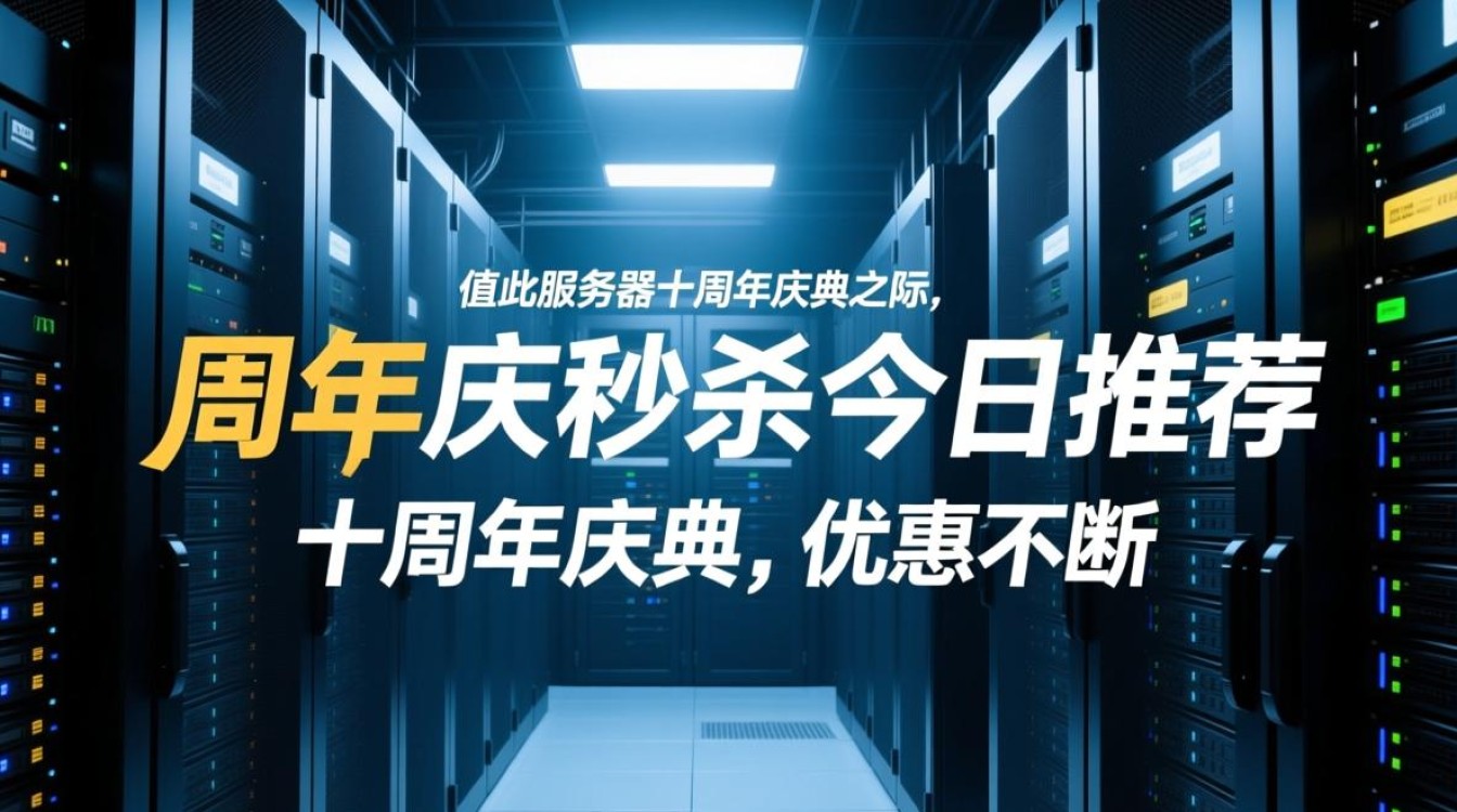 服务器十周年庆秒杀,今日推荐哪些热门产品值得关注? 服务器十周年庆秒杀,今日推荐哪些热门产品值得关注?