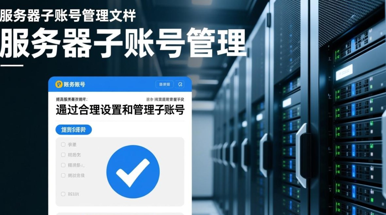 服务器子帐号管理文档，详细内容解析与疑问解答