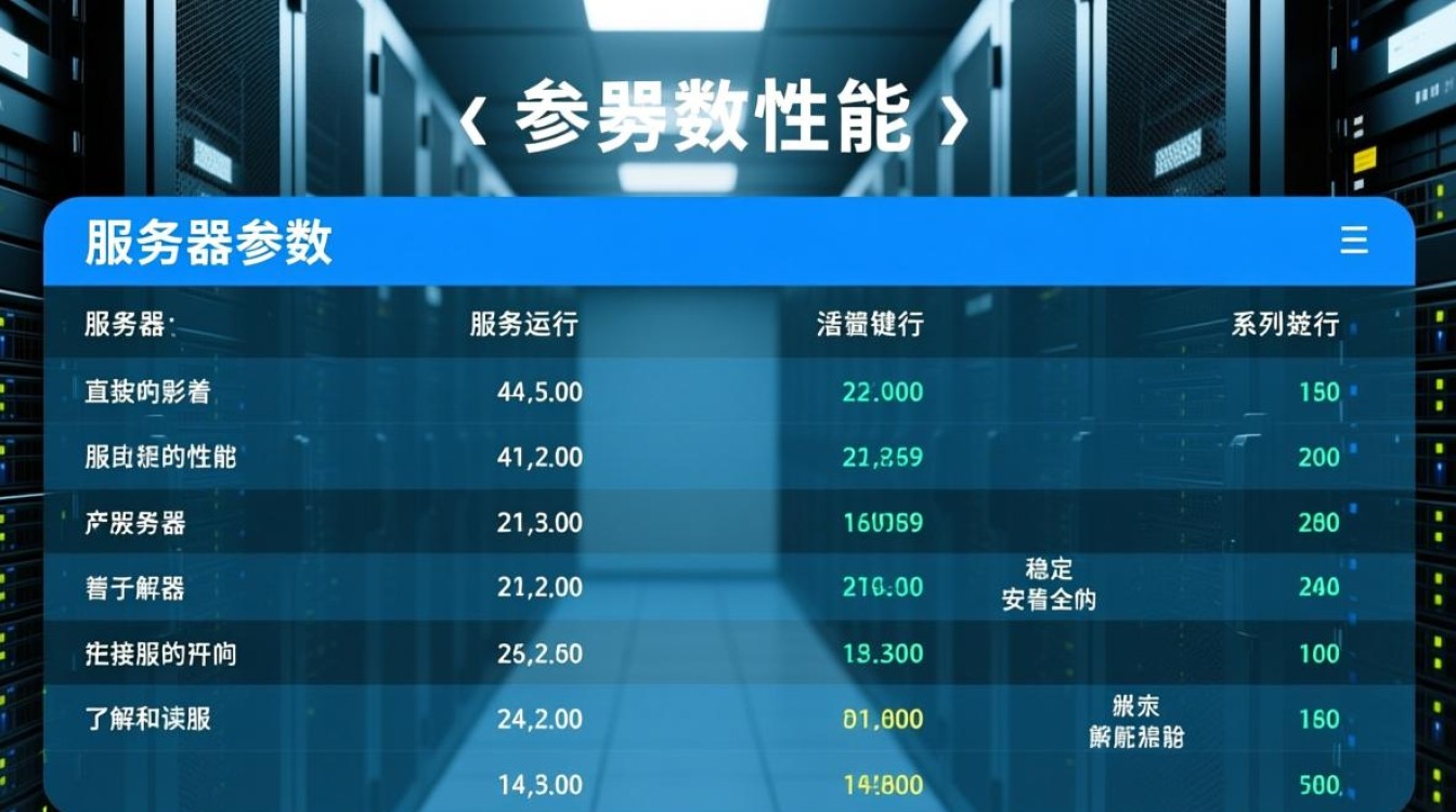 服务器参数解读揭秘，这些关键参数如何影响服务器性能与稳定性？
