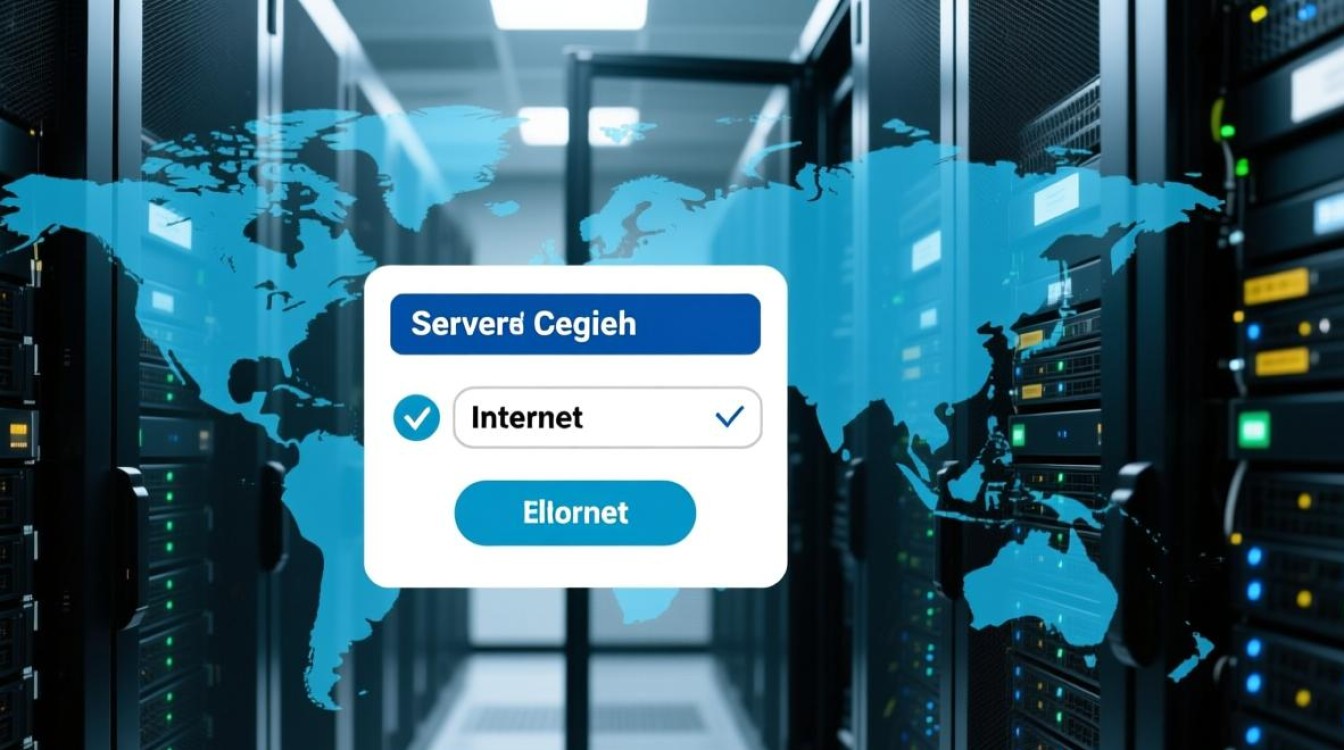 服务器区域选择