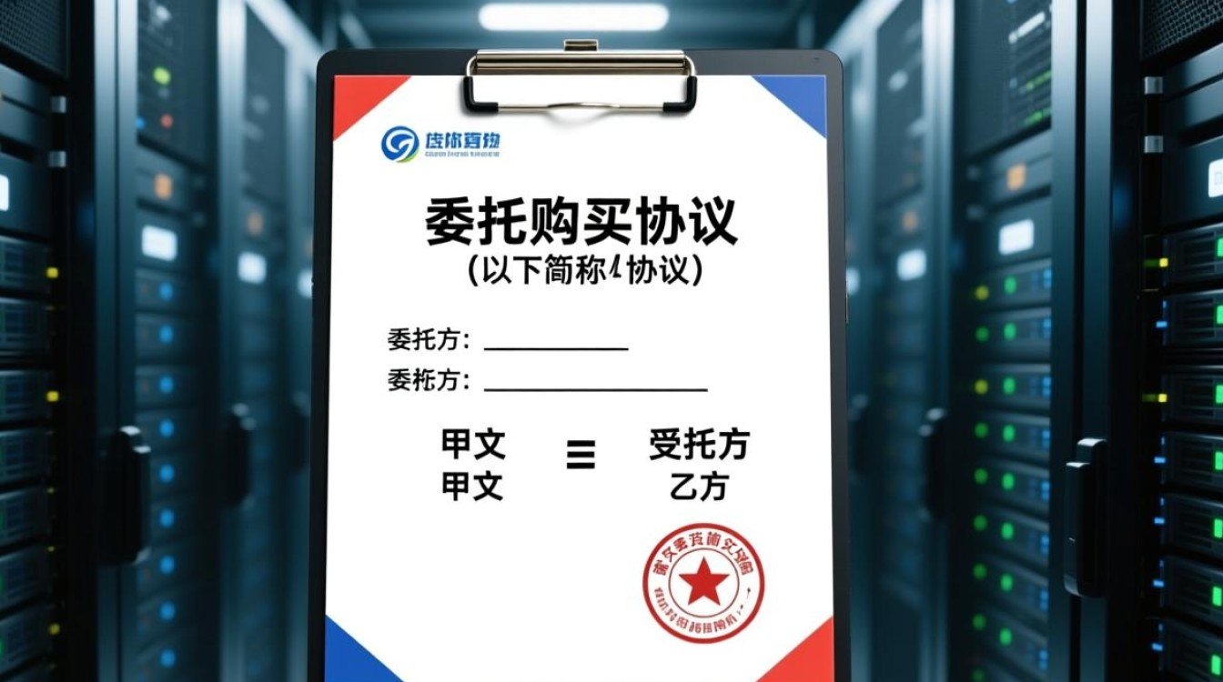 在服务器委托购买协议中，购买方和委托方各自责任如何界定？