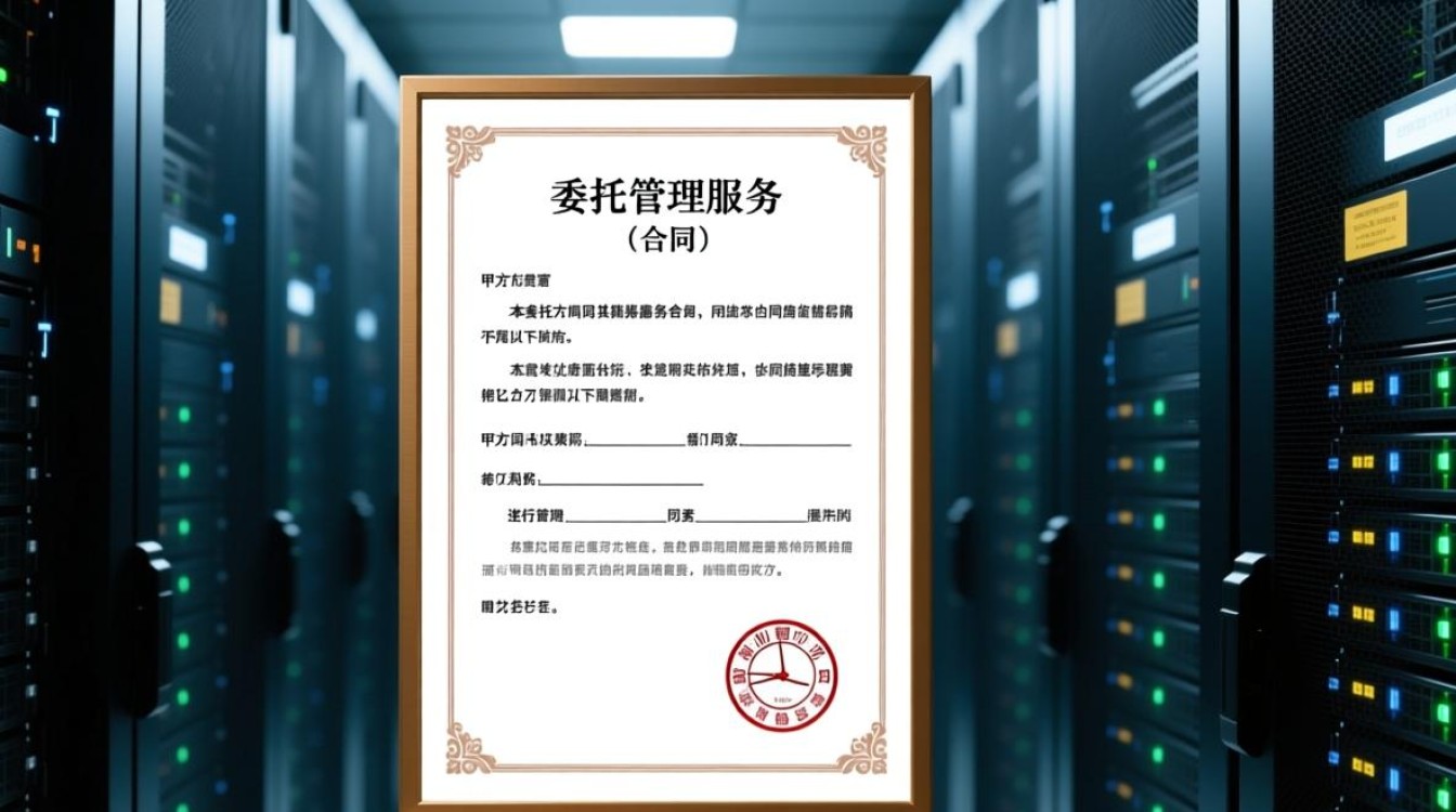 服务器委托管理服务合同中，哪些关键条款需要注意疑问解答？