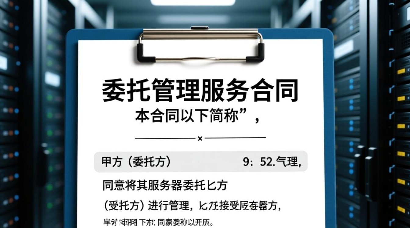 服务器委托管理服务合同中，哪些关键条款需要注意疑问解答？