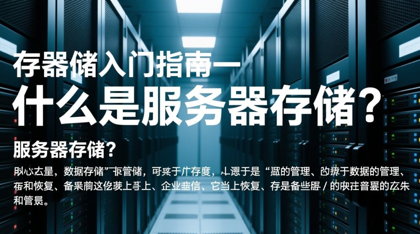 服务器存储入门，如何从零开始掌握服务器存储知识？