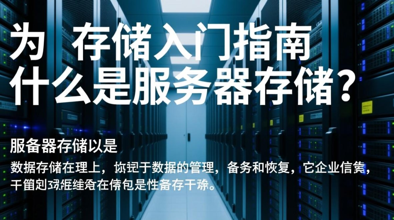 服务器存储入门，如何从零开始掌握服务器存储知识？