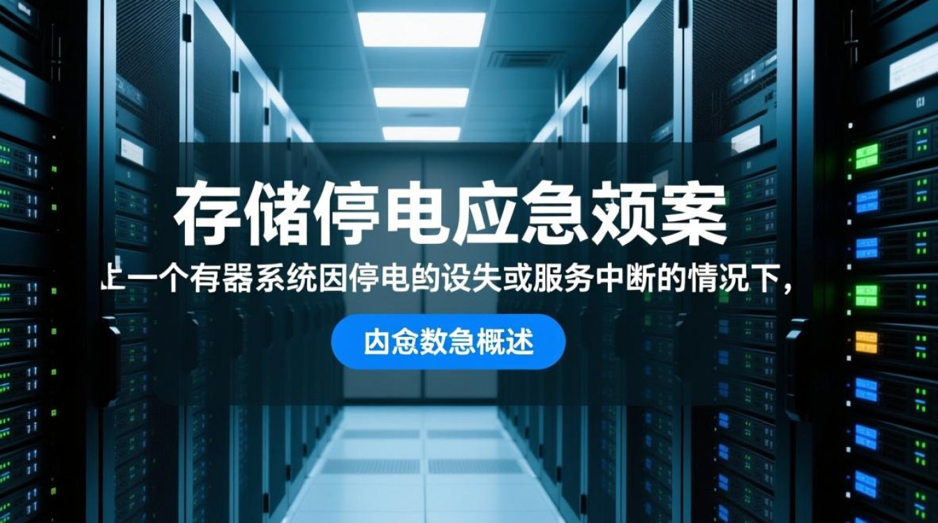 在服务器存储停电突发情况下，如何有效执行应急预案确保数据安全？