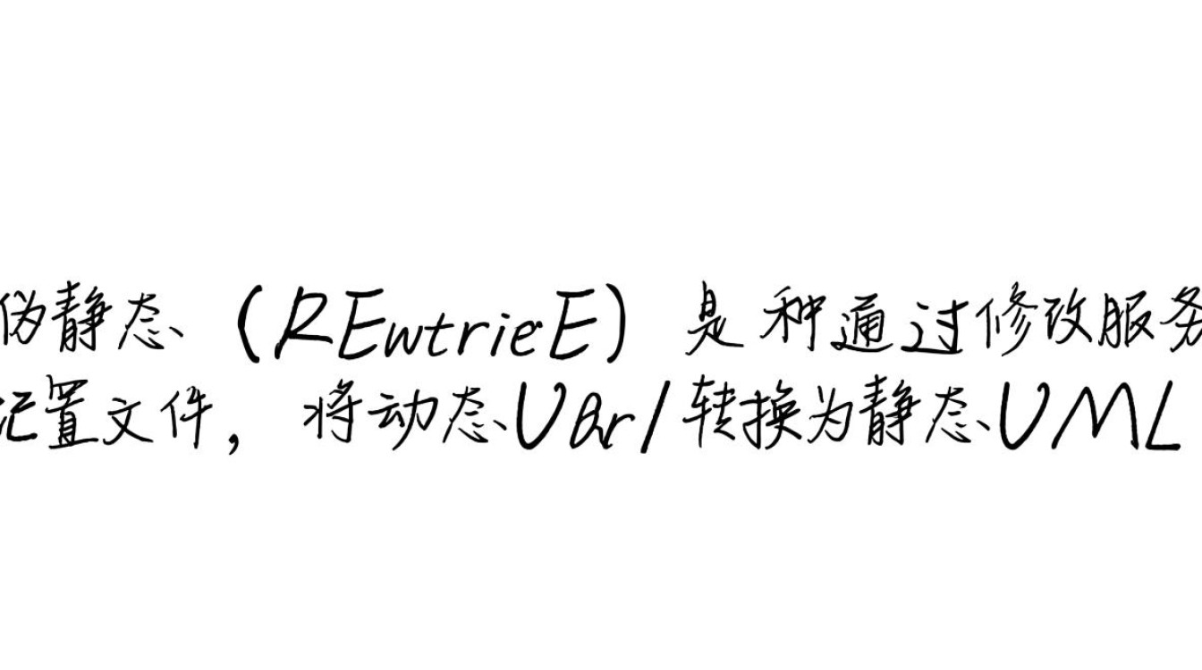 如何高效配置服务器实现网站伪静态优化?步骤详解与技巧分享! 如何高效配置服务器实现网站伪静态优化?步骤详解与技巧分享!