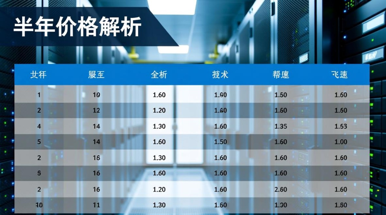 服务器半年价格表发布，你打算购买哪款服务器？价格差异大揭秘！