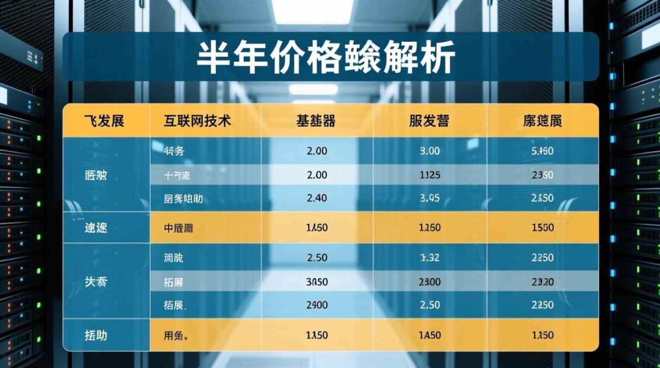 服务器半年价格表发布，你打算购买哪款服务器？价格差异大揭秘！