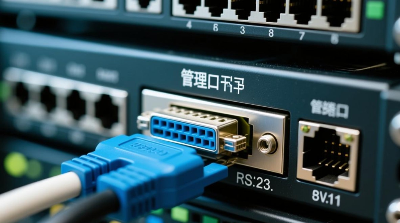 服务器连接管理口时，需遵循哪些步骤和注意事项？