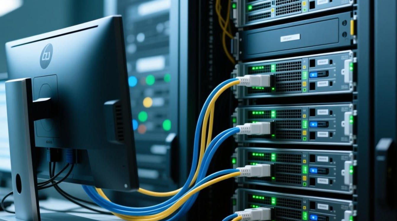 服务器连接显示器具体步骤详解，是硬件直接连接还是需要适配器？